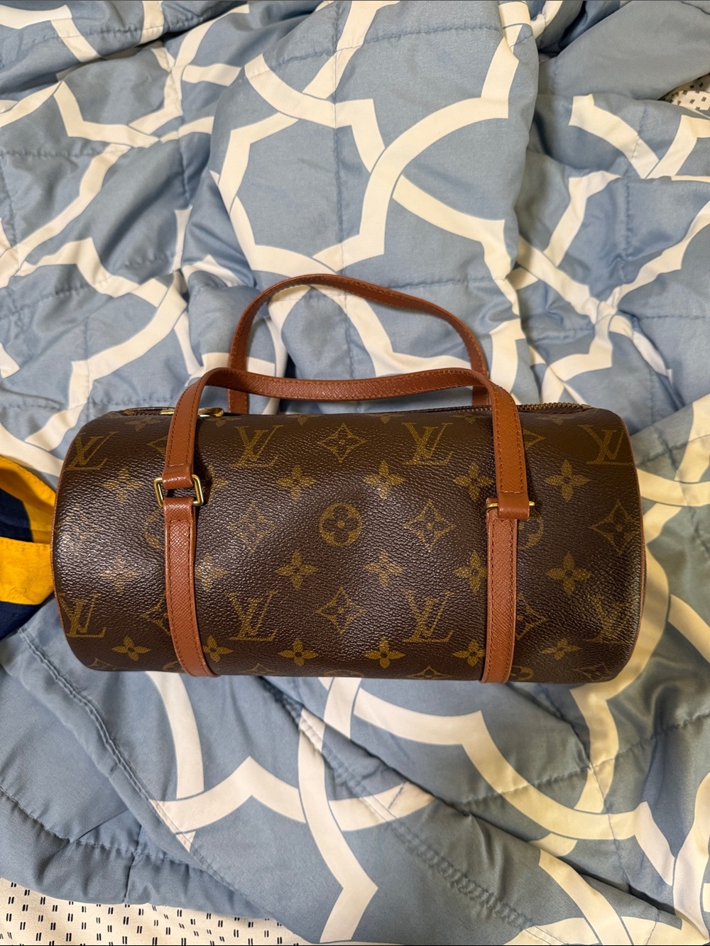 Louis Vuitton Brown Monogram Papillon Barrel Bag